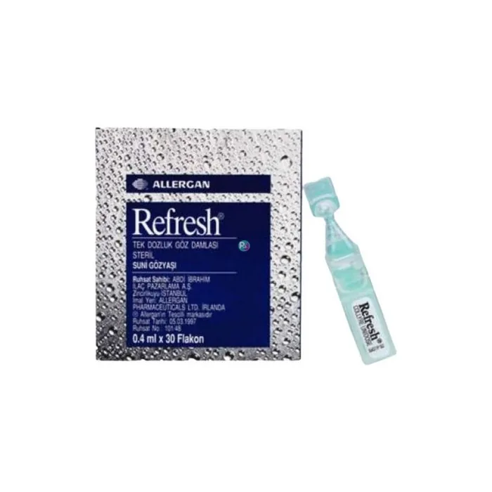 Allergan Refresh Ud Eye Drops 30 Ampoules X 04 Ml