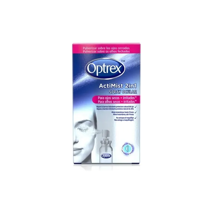 Optrex Actimist 2in1 Tired Uncomfortable Eye Spray 10ml