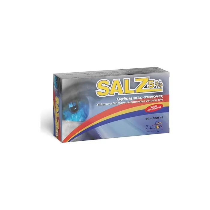 Zwitter Salz 5 Ophthalmic Drops 50 Ampoules X 05ml