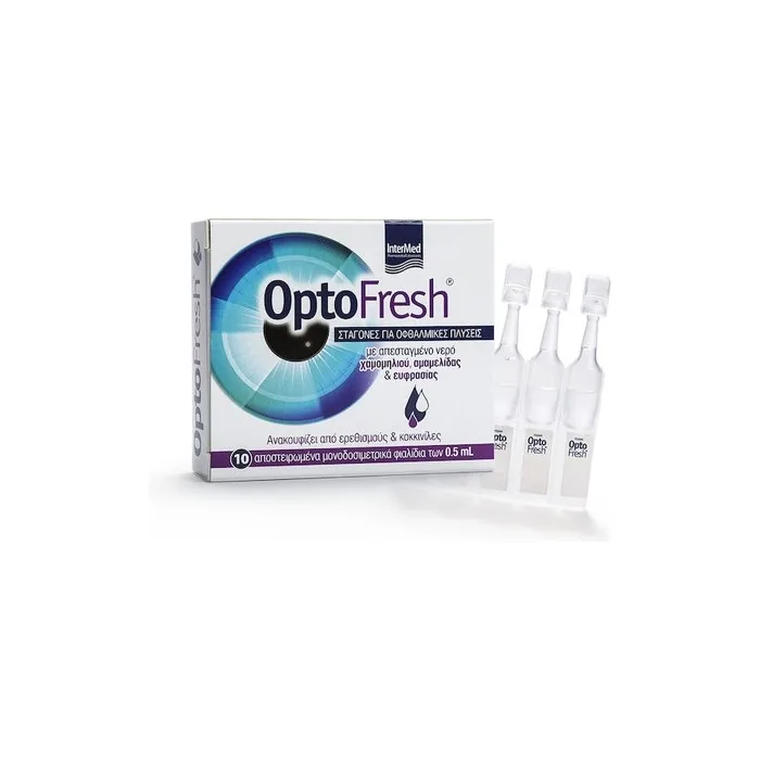 Intermed Optofresh Eye Drops 10 X 05 Ml