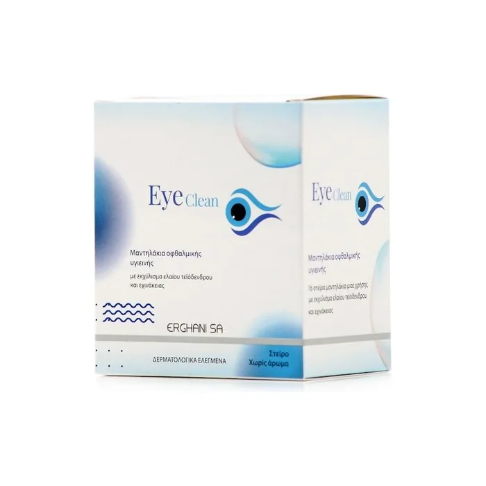 Erghani Erghani Eye Clean Eye Hygiene Wipes 16 Pieces