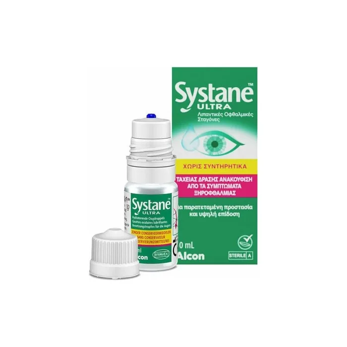 Systane Ultra Lubricating Eye Drops Preservativefree 10ml