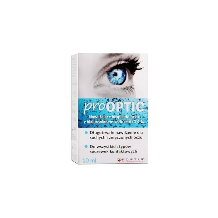 Prooptic Moisturizing Eye Drops 10 Ml Dropper