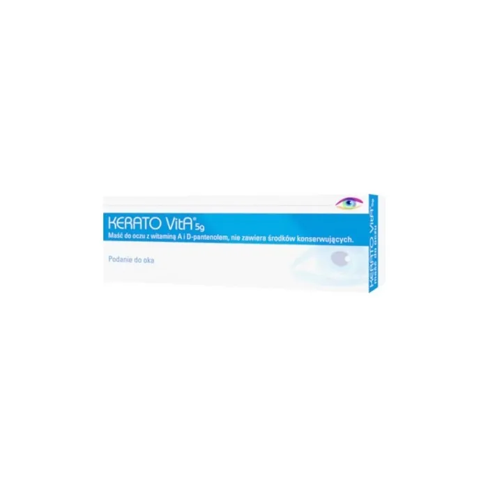 Kerato Vita 5G Eye Ointment for Moisture, Dry Tired Eyes, and Burning Irritation