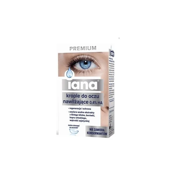 Iana Premium Eye Drops 10ml - Soothing and Moisturizing