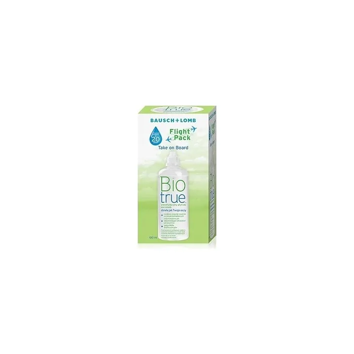 Bausch + Lomb Biotrue Multi-Purpose Solution 100ml - Cleans and Disinfects Soft Lenses
