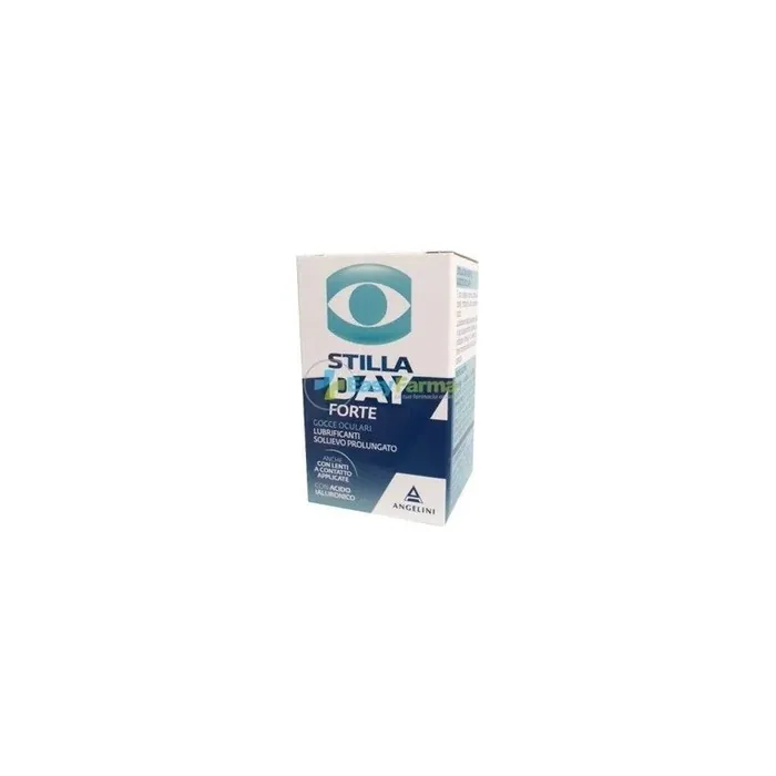 Angelini Stilla Day Forte Eye Drops Bottle 10 Milliliters