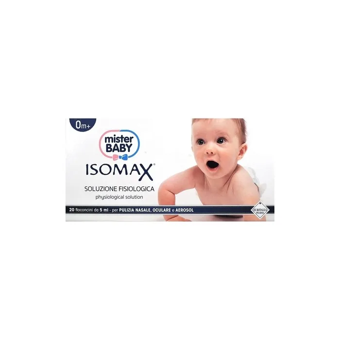 Isomax Saline Nasal And Eye Aerosol 20 Vials X 0.5 Ml