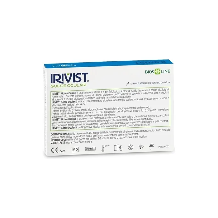 Irivist Singledose Eye Drops 10x 0.5ml
