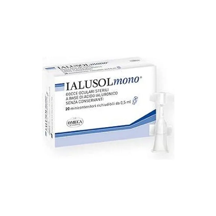 Ialusol Mono Eye Drops 20f