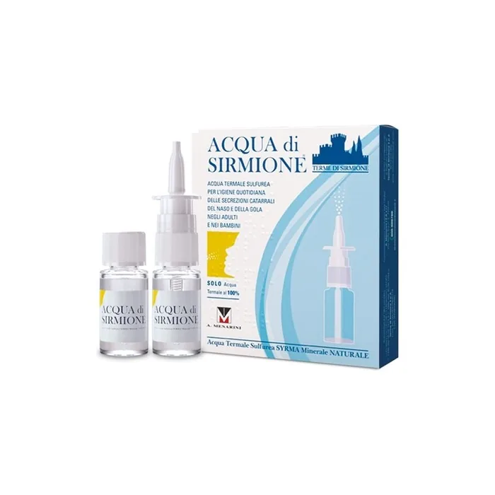 ACQUA DI SIRMIONE Ideal for Closed Nose 6 Vials of 15ml - Pack of 6