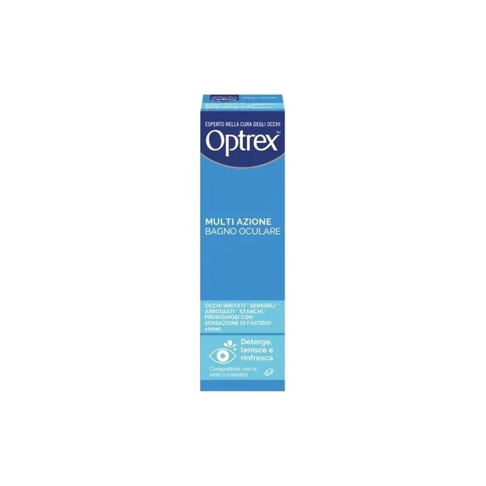 Optrex Multi Action Eye Wash with Natural Extracts for Red Eyes