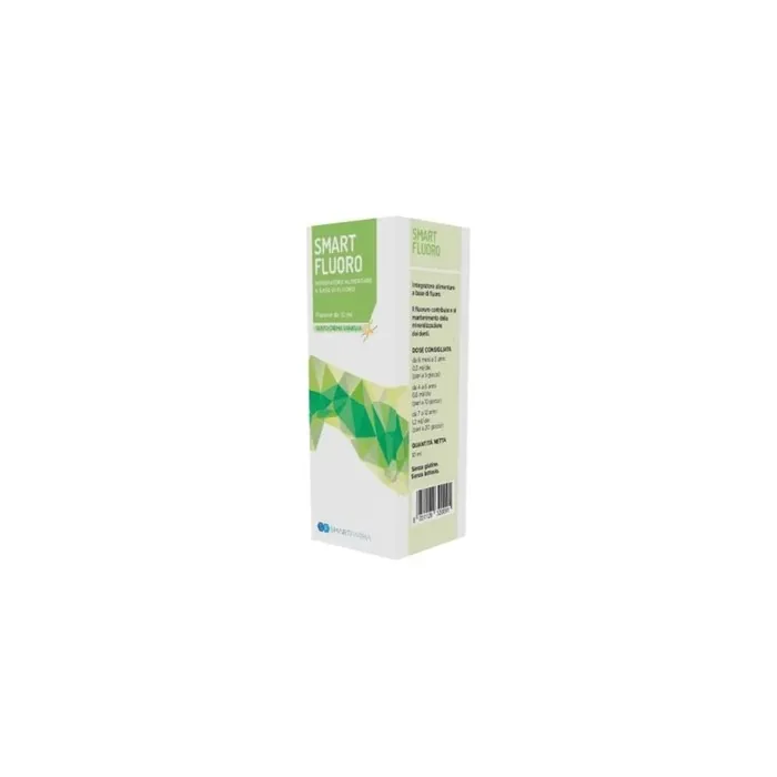 Smartfarma Srl Smart Fluoro Drops 10 Ml Vanilla Cream Flavor
