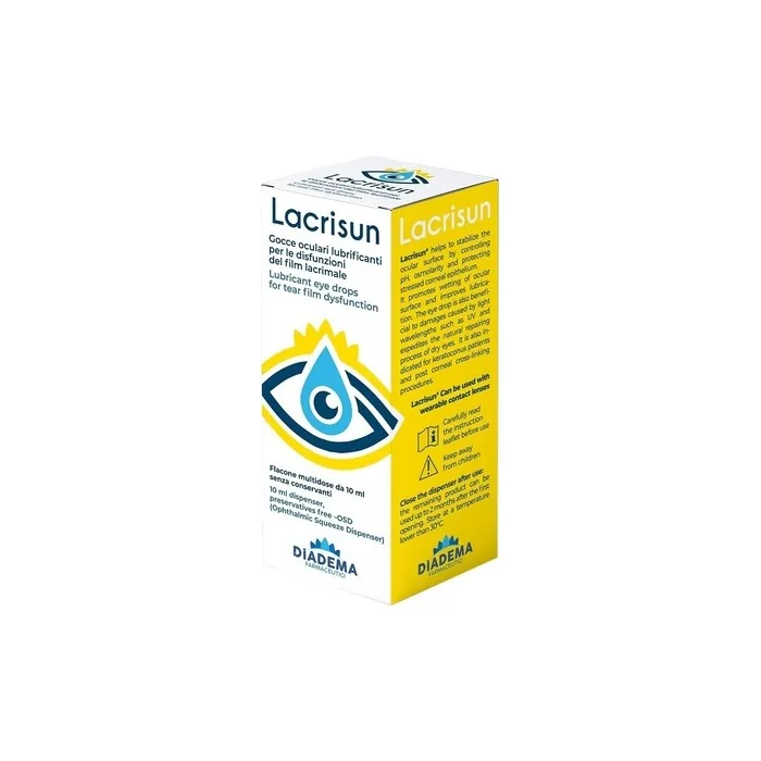 Diadema Farmaceutici Lacrisun Eye Drops for Dry Eyes