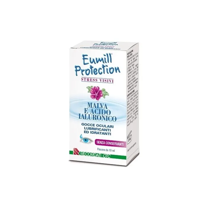 Eumill Protection Visual Stress Eye Drops Lubricating and Moisturizing 10ml