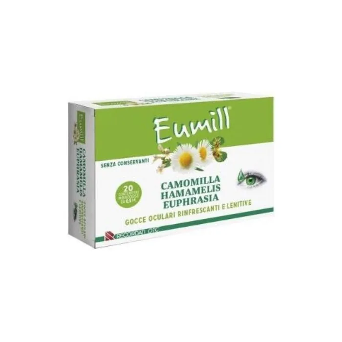 EUMILL Eye Drops 20 Single-Dose Vials 0.5ml