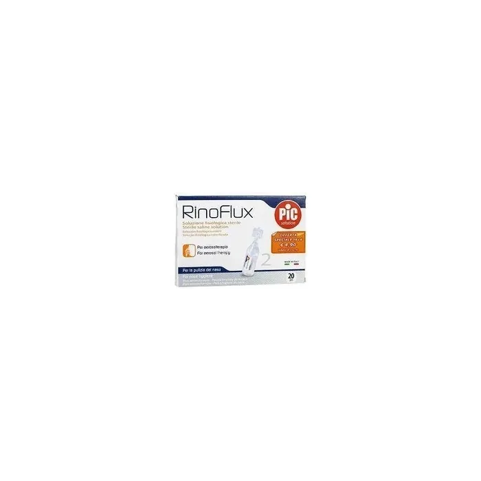 Pikdare Pic Rinoflux Physiological Solution 20 Vials 2 Milliliters