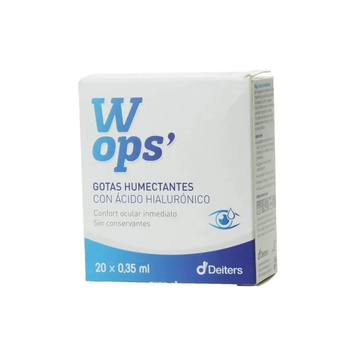 Wops Moisturizing Eye Drops Monodose
