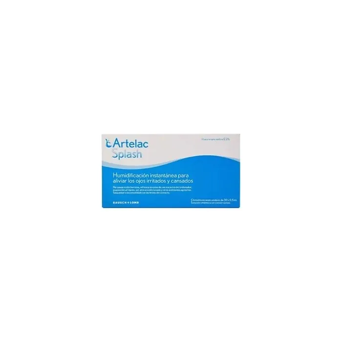 Artelac Artelac Splash Eye Drops For Dry Eyes 05ml 30 Single Doses