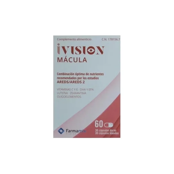 FARMAMIX VISION IVISION MACULA Dietary Supplement 60 Capsules