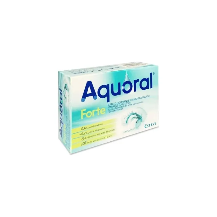 Esteve Esteve Aquoral Forte Eye Drops With Hyaluronic Acid 04 30 Singledose