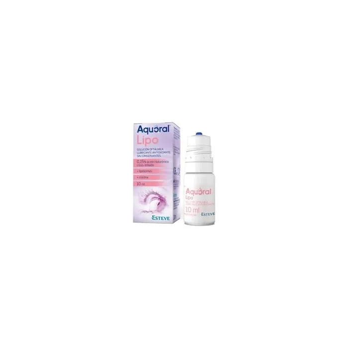 Esteve Esteve Aquoral Lipo Ophthalmic Solution Antioxidant Lubricant 10ml