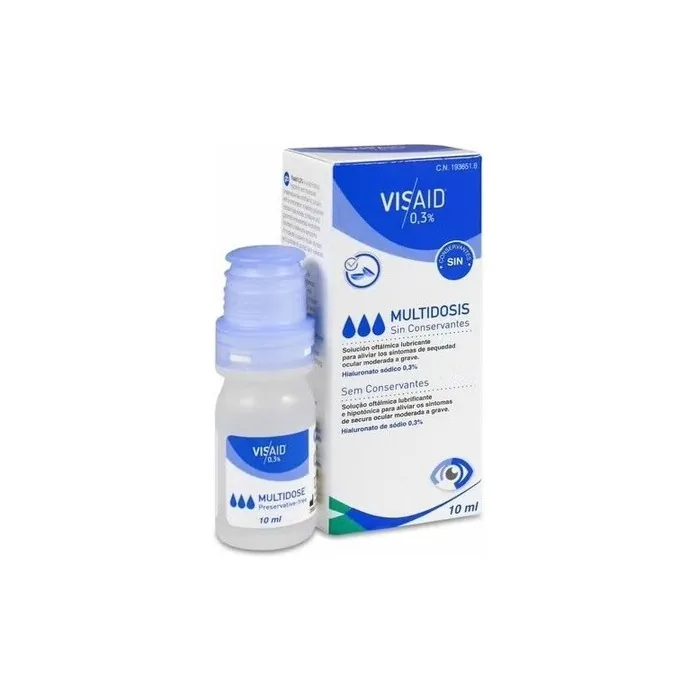 VISAID 0.3% Multidose Eye Drops 10ml