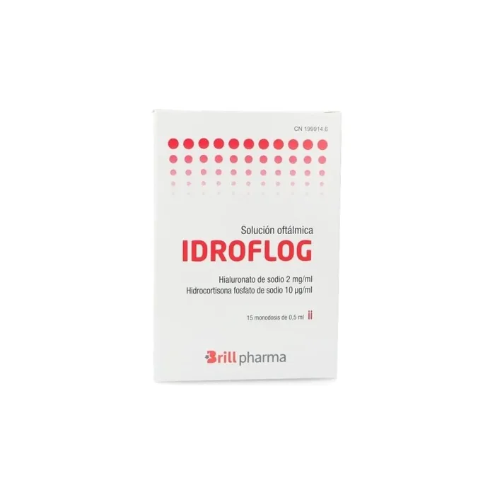 Brill Pharma Idroflog Ophthalmic Solution 15 Single Doses