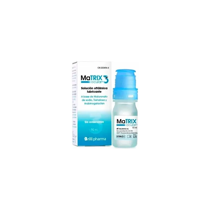 Matrix Matrix Ocular 3 Ophthalmic Drops 10ml