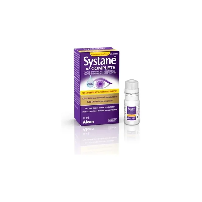 Alcon Systane Complete Lubricating Eye Drops 10ml