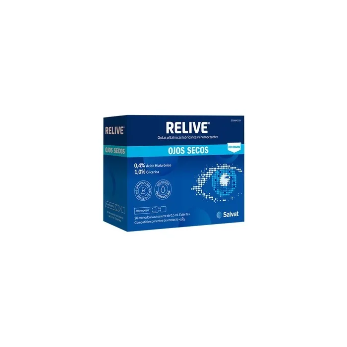 Salvat Salvat Relive Dry Eyes 20 Single Doses