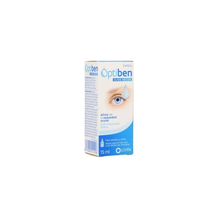 Optiben Optiben Dry Eyes Drops 15ml