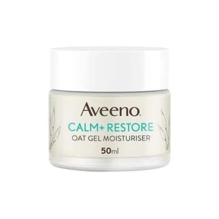 Aveeno Calm Restore Oat Gel Moisturiser 50 Ml Hydrating Skin Gel