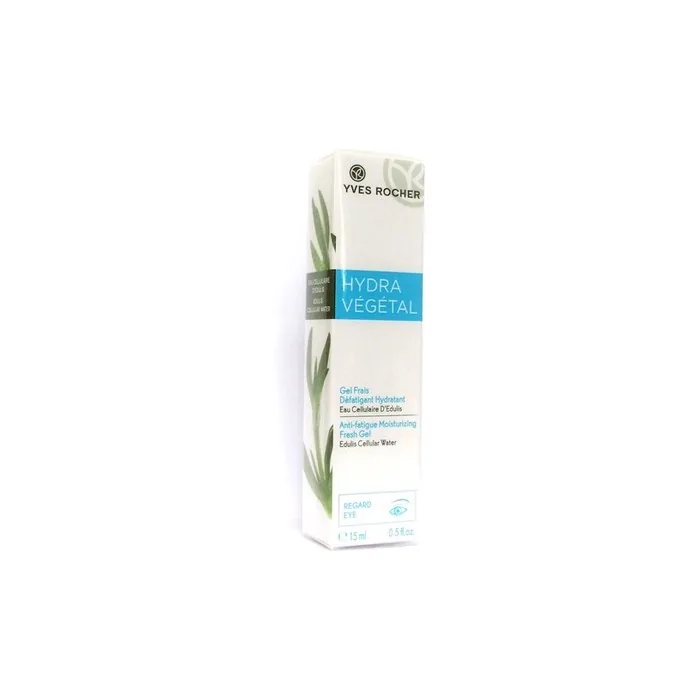 Yves Rocher Hydra Vegetable Antifatigue Moisturizing Fresh Gel For Eyes 15ml