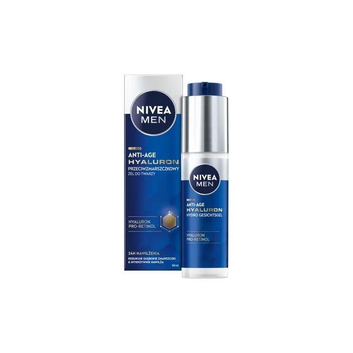 Nivea Men Hyaluron Anti-Wrinkle Face Gel 50ml