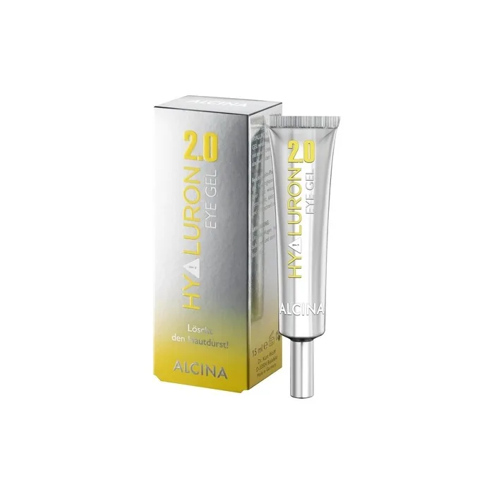 Alcina Hyaluron 2.0 Eye Gel 15ml - Fills Eye Wrinkles