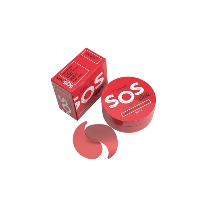 Clavier SOS Undereye Skin Hydrogel Regenerating Gel Eye Patches 60 Pieces