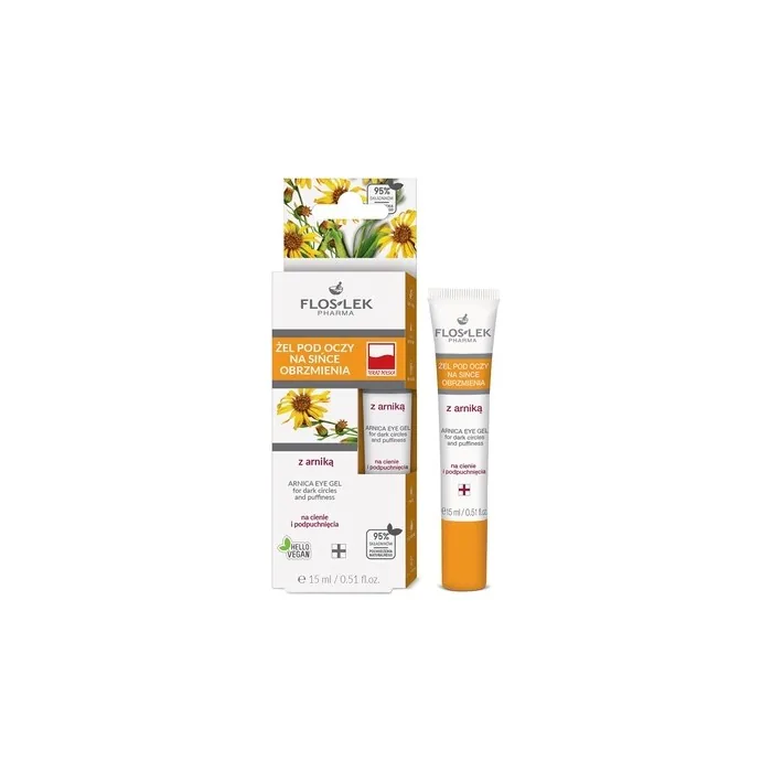 Floslek Eye Gel For Dark Circles And Puffiness With Arnica 15ml