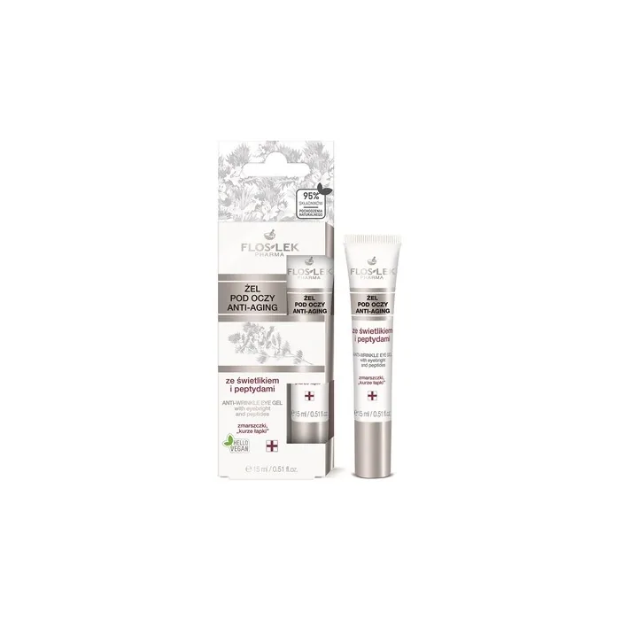 Floslek Eye Gel Anti-Aging 15ml - Revitalize Your Eyes