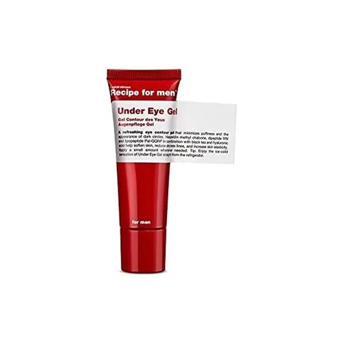 Recipe For Men Under Eye Gel Masks Increase Skin Elasticity and Reduce Dryness 25ml