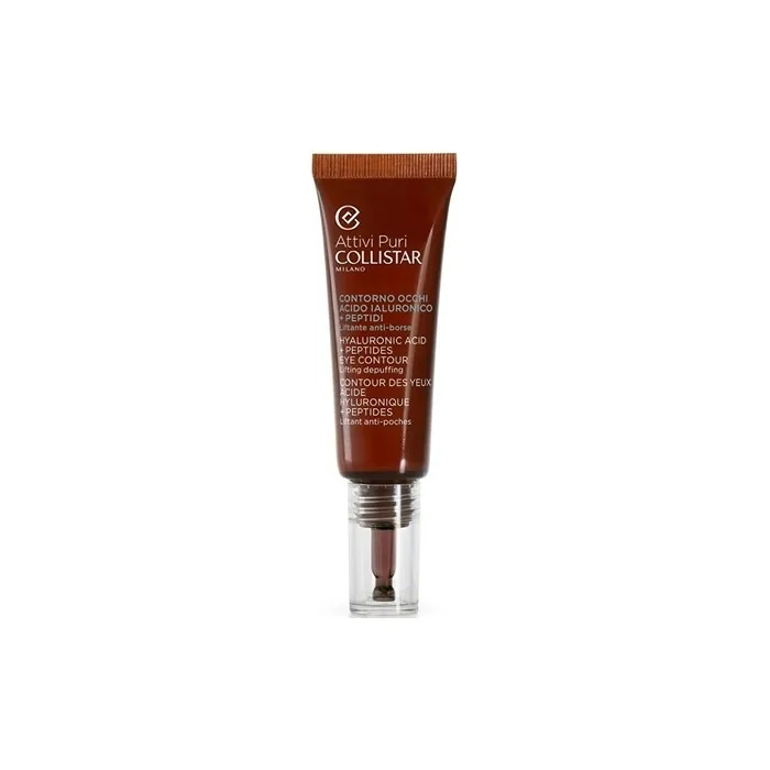 Collistar Eye Gel Cream Attivi Puri Hyaluronic Acid Peptides Eye Contour 15 Ml
