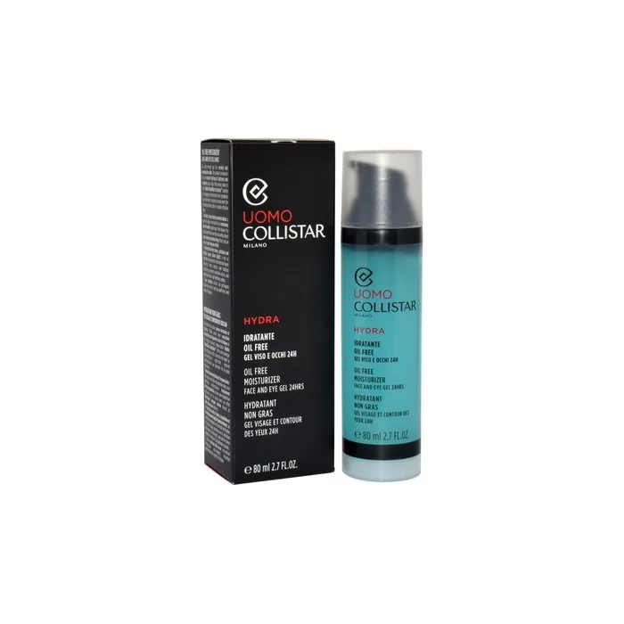 Collistar Man Line Oil Free Moisturizer Face And Eye Gel 80ml For Normal To Combination Skin