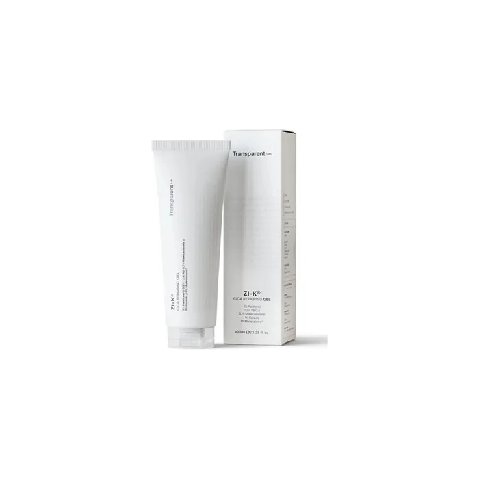 Transparent Lab Zi-K Cica Repairing Gel 100ml - Regenerating Gel with Centella Asiatica