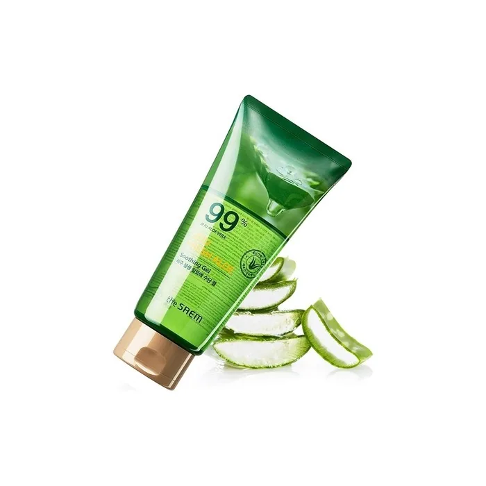 Organic Aloe Vera Gel Jeju Fresh Aloe Soothing Gel 300ml Tube