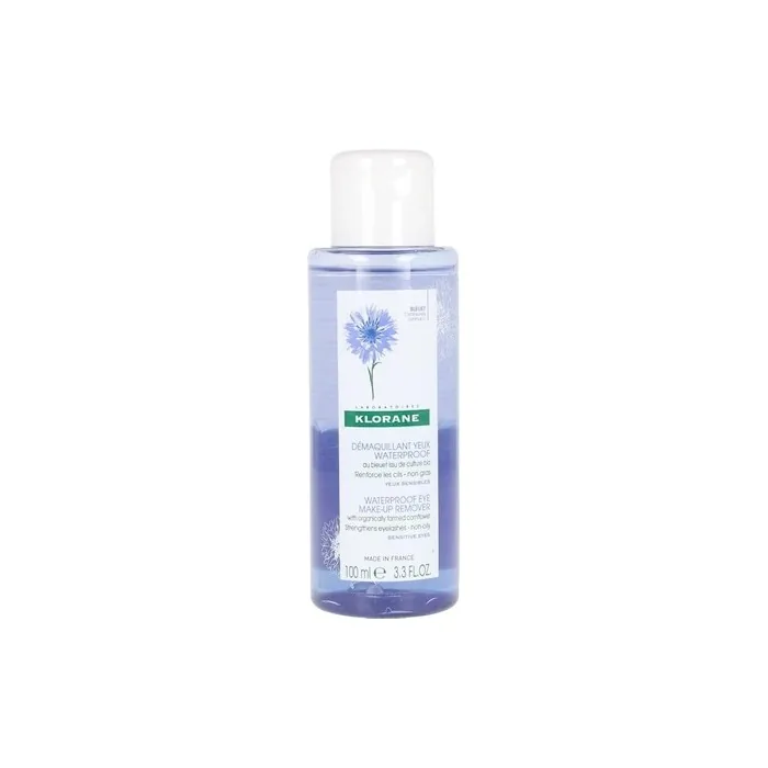 Klorane Waterproof Eye Makeup Remover with Cornflower 100ml