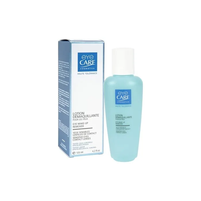 Eye Care Cosmetics Eye Make-Up Remover Lotion 125ml Water Base Blue