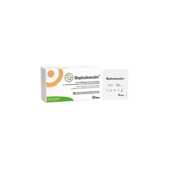 Blephademodex Eye Wipes 30pcs