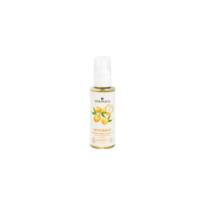 Orientana Face And Eye Makeup Remover Oil Golden Orange 100 Ml