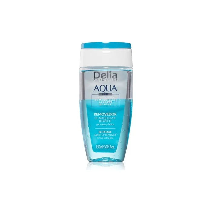 Delia Cosmetics Aqua Biphasic Makeup Remover For Eyes And Lips 150 Ml