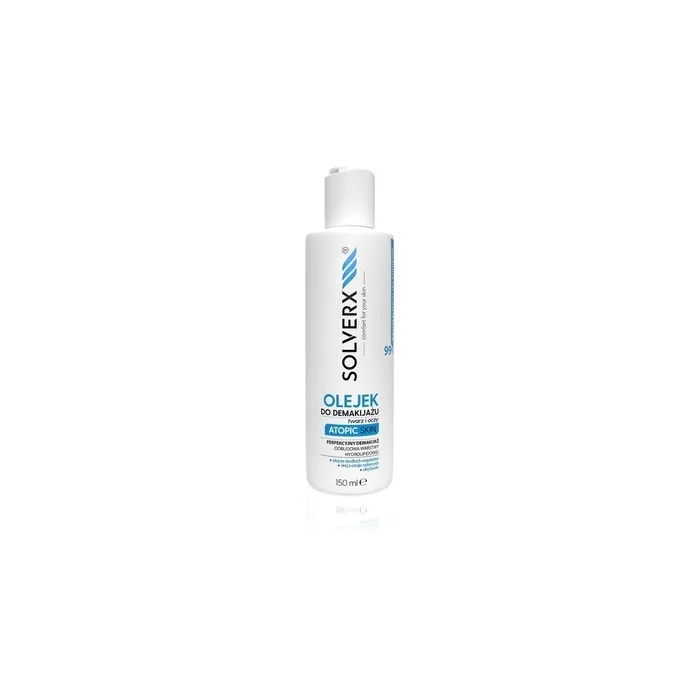 Solverx Atopic Skin Makeup Remover Oil For Face And Eyes For Atopic Skin 150ml